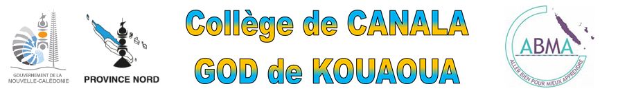 Site du collège de Canala et du GOD de Kouaoua (Vice-Rectorat de la Nouvelle-Calédonie) - Vice-rectorat de la Nouvelle-Calédonie